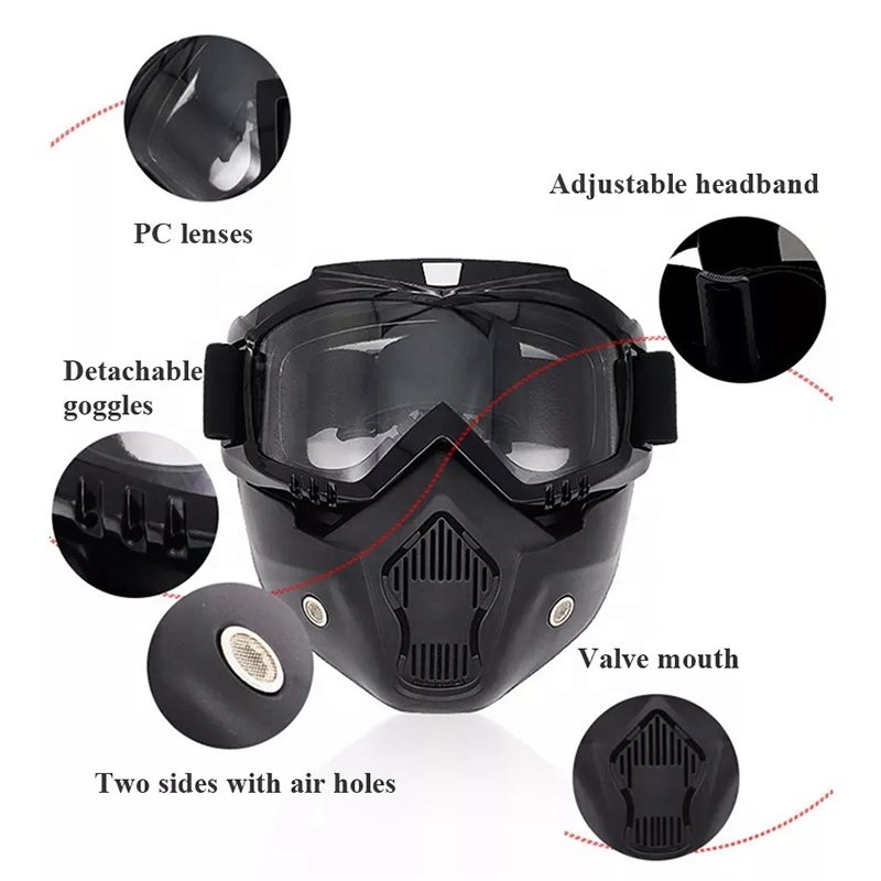 Wholesale Outdoor Motorcycle Goggles Cycling MX Off-Road Ski Sport ATV Dirt Bike Racing Glasses
