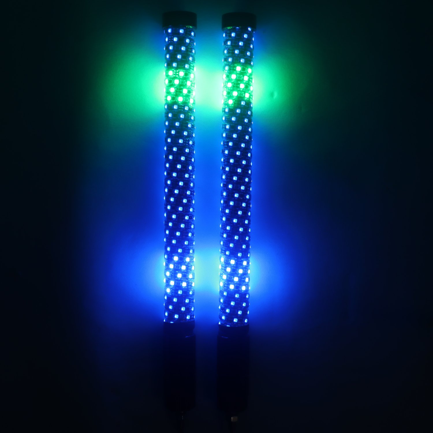Can-am Polaris 2ft FAT Led Whip Light LED Chase 366 Modes Fat Whip Lights for ATV