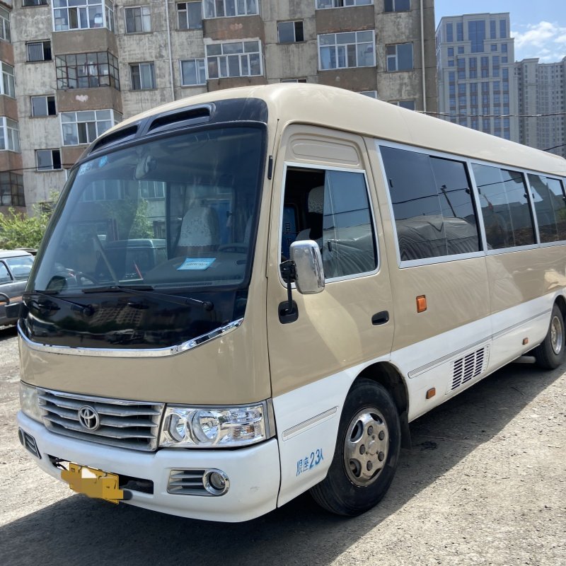 Hot Sale Affordable 18-30Seat TOYOTA COASTER Diesel Japanese Passenger Van