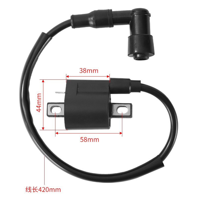 Motorcycle Parts CG125 ATV GY6 Kart CG150 200 250cc Motorcycle Ignition Coil for Wave100