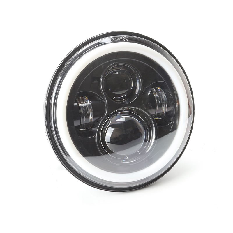 7inch Led halo Ring Led Lights for Motorcycles Led Headlight Price 40w Fog Driving Light Harley for Fog Lights for Bike Tuck Atv