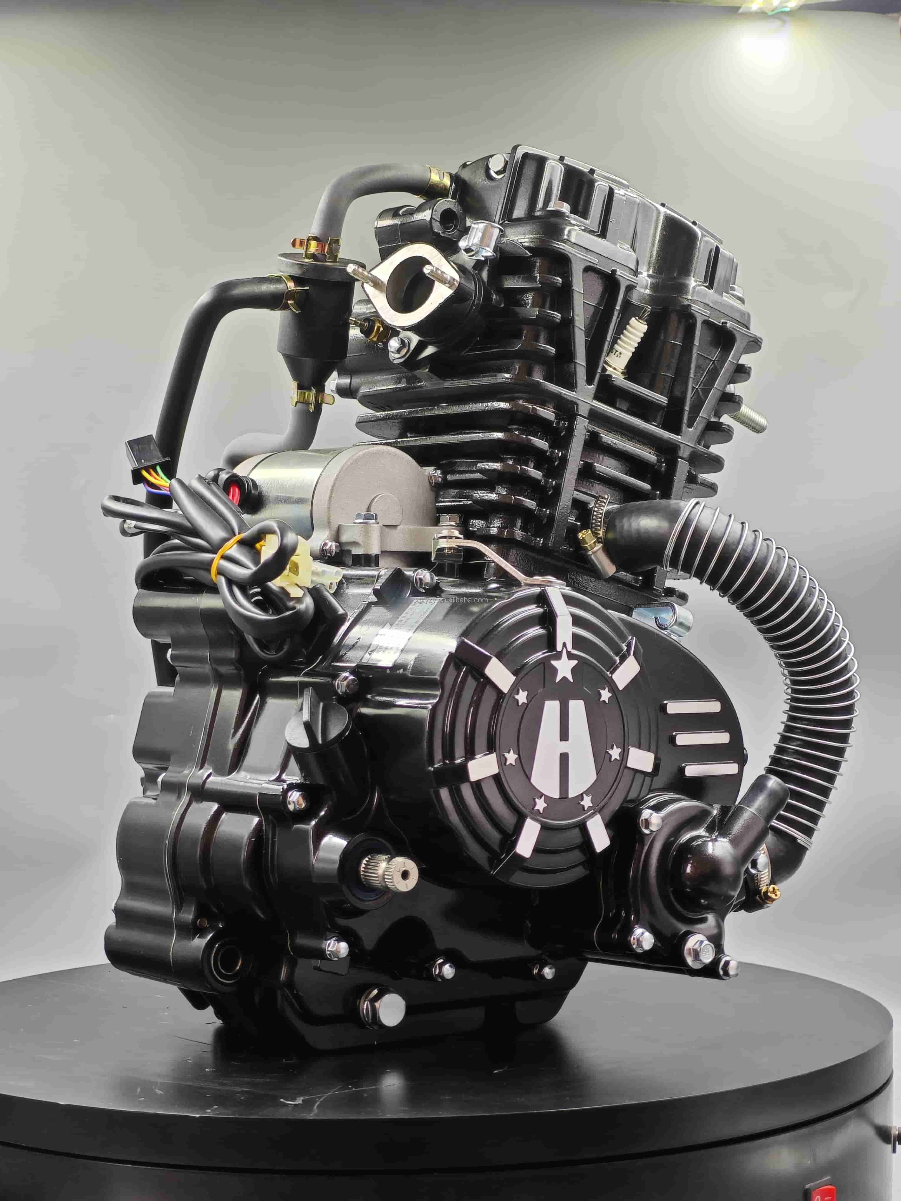 Zonsen 250cc Water Cooled Engine 4 Stroke Motor for Motorcycle, Tricycle, ATV, Scooter, Dirt Bike, Replacement Parts, Go-Kart