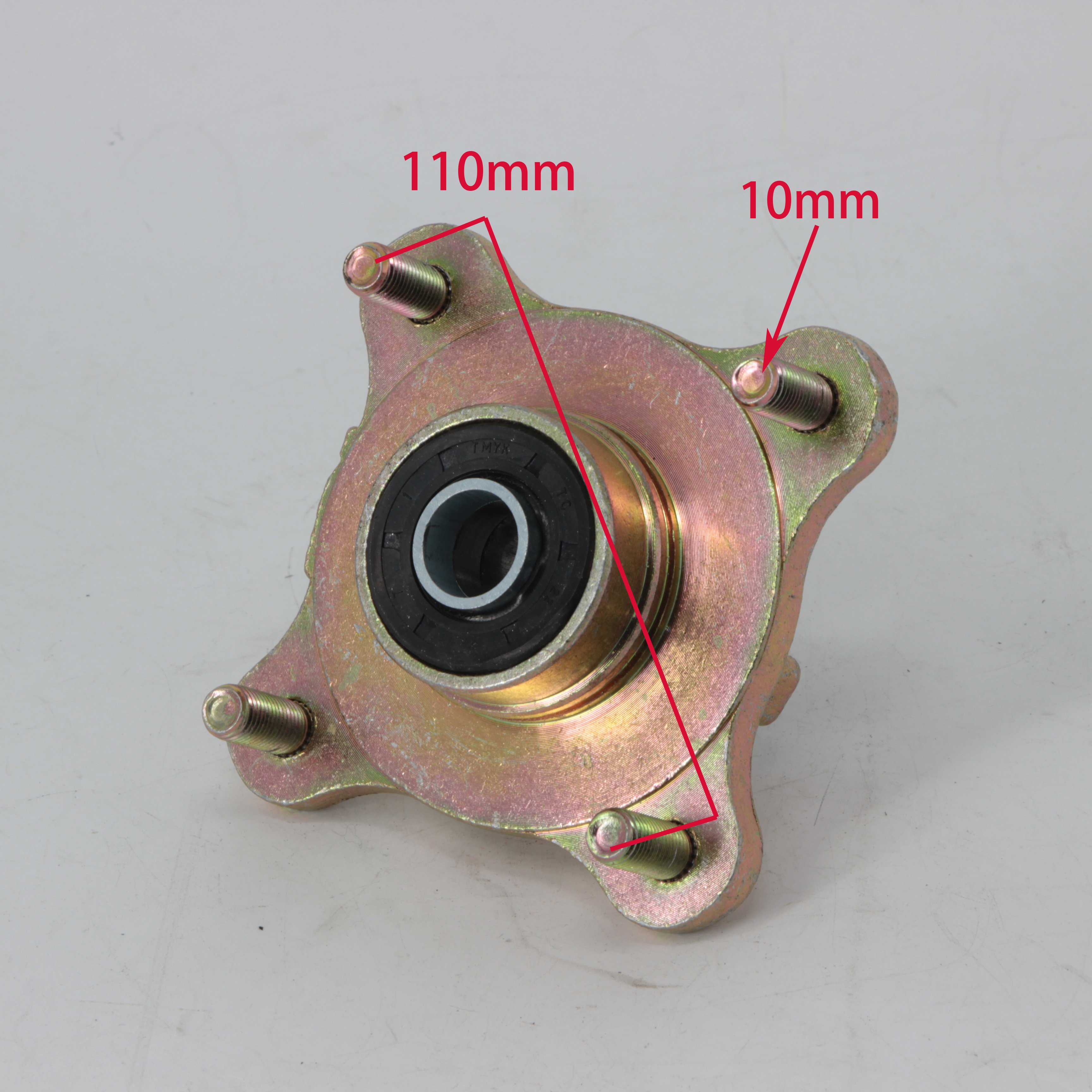 Atv ATV Modified Accessories Size Bull Horn Steering Knuckle 110 Front Disc Brake Rotary Body Flange Fixed Seat