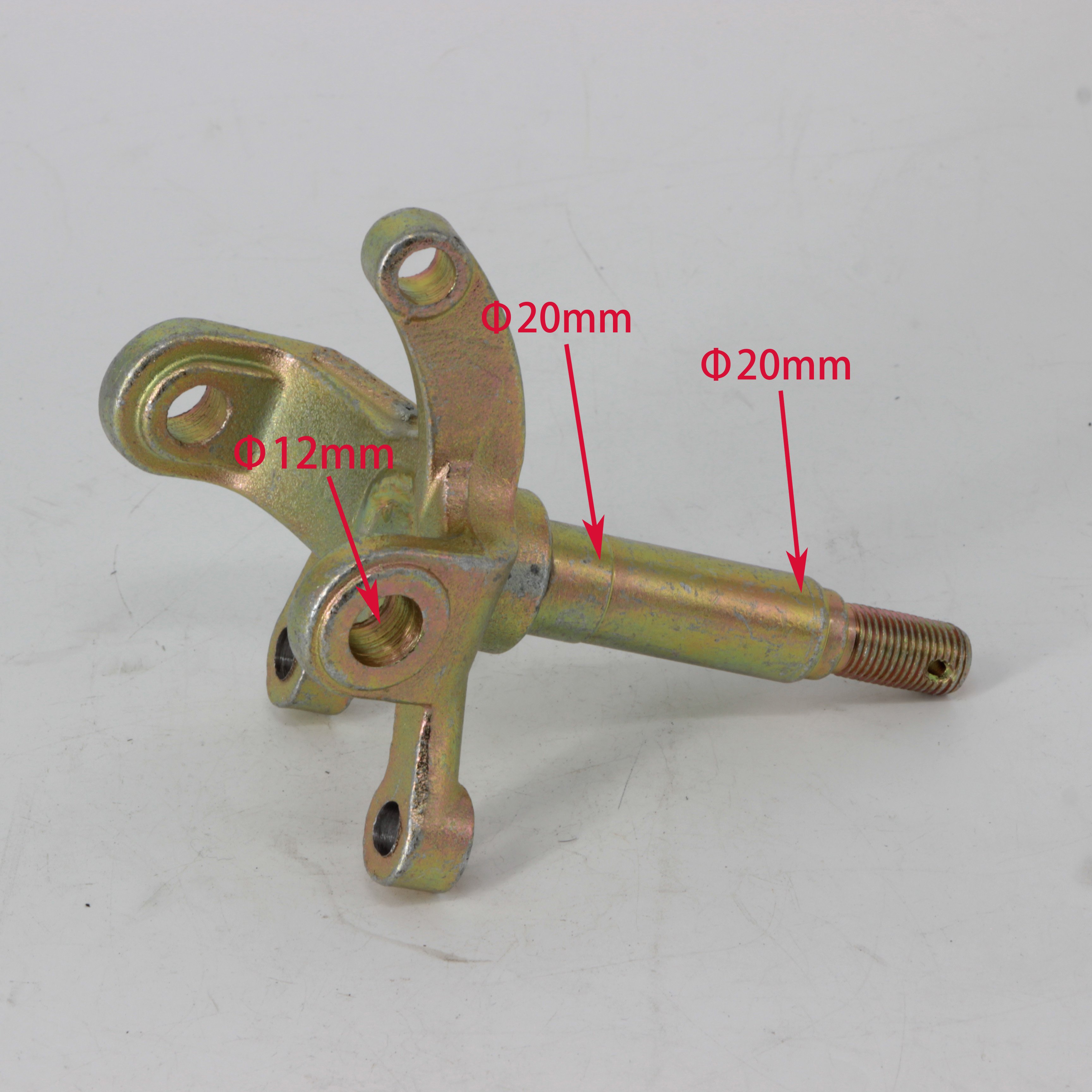 Atv ATV Modified Accessories Size Bull Horn Steering Knuckle 110 Front Disc Brake Rotary Body Flange Fixed Seat