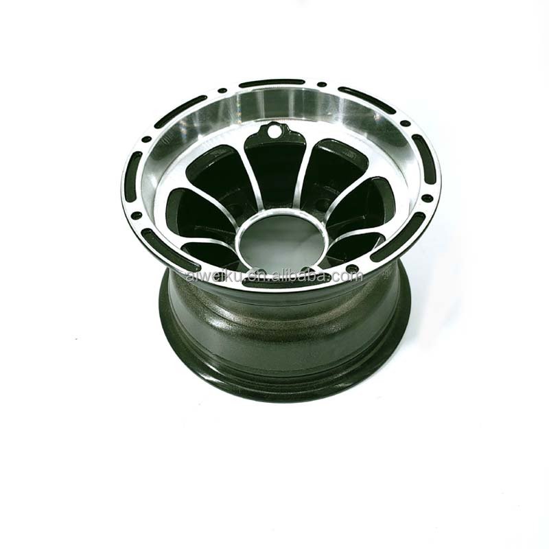 Go-kart ATV Accessories 8 Inch Aluminum Alloy Wheels Front 8x5.5 Rear 8x7