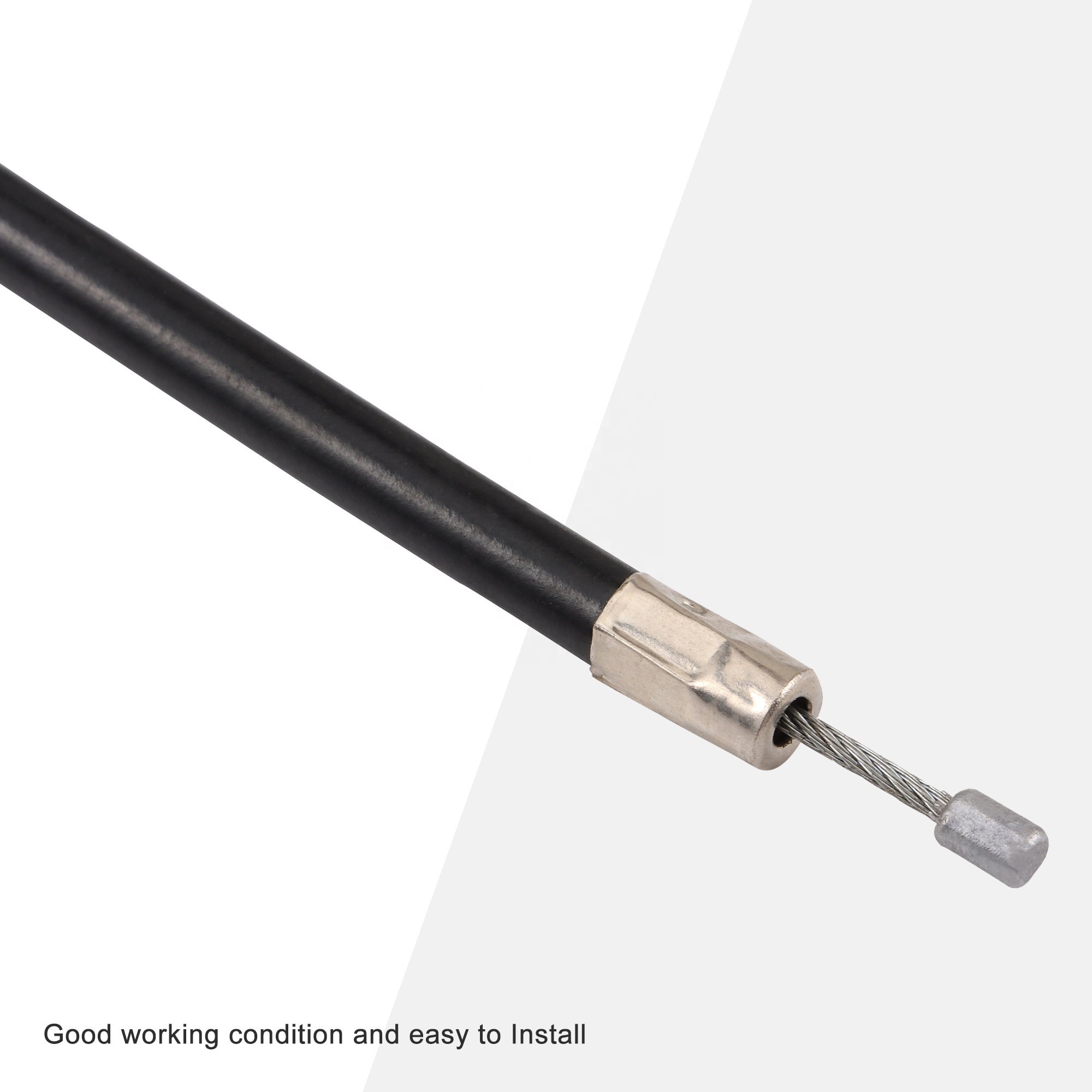 GOOFIT 44.6" Motorcycle Throttle Cable with Vertical Engine Replacement for 125cc 150cc 200cc 250cc ATV Dirt Bike