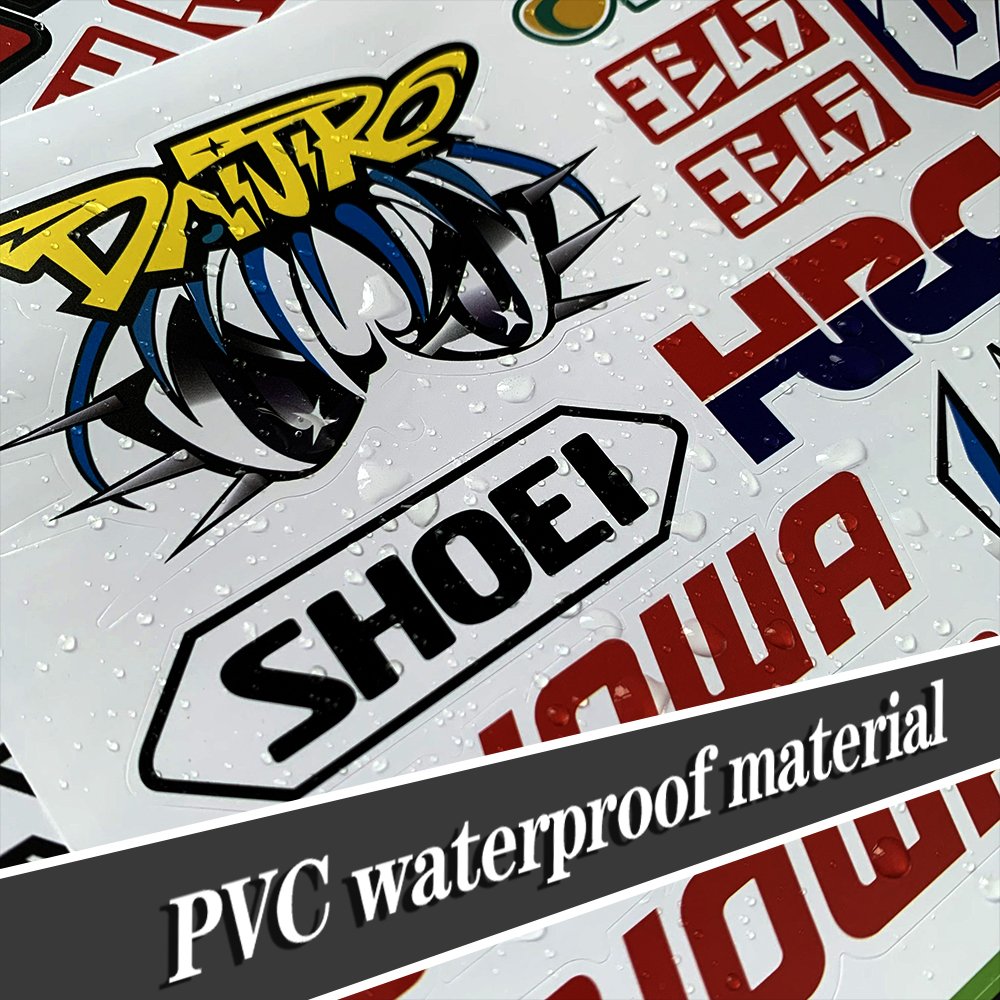 Motorcycle BIKE CAR UNIT SCOOTER DECALS Waterproof PVC Motor Stickers for YAMAHA Tmax Xmax Honda HRC CBR