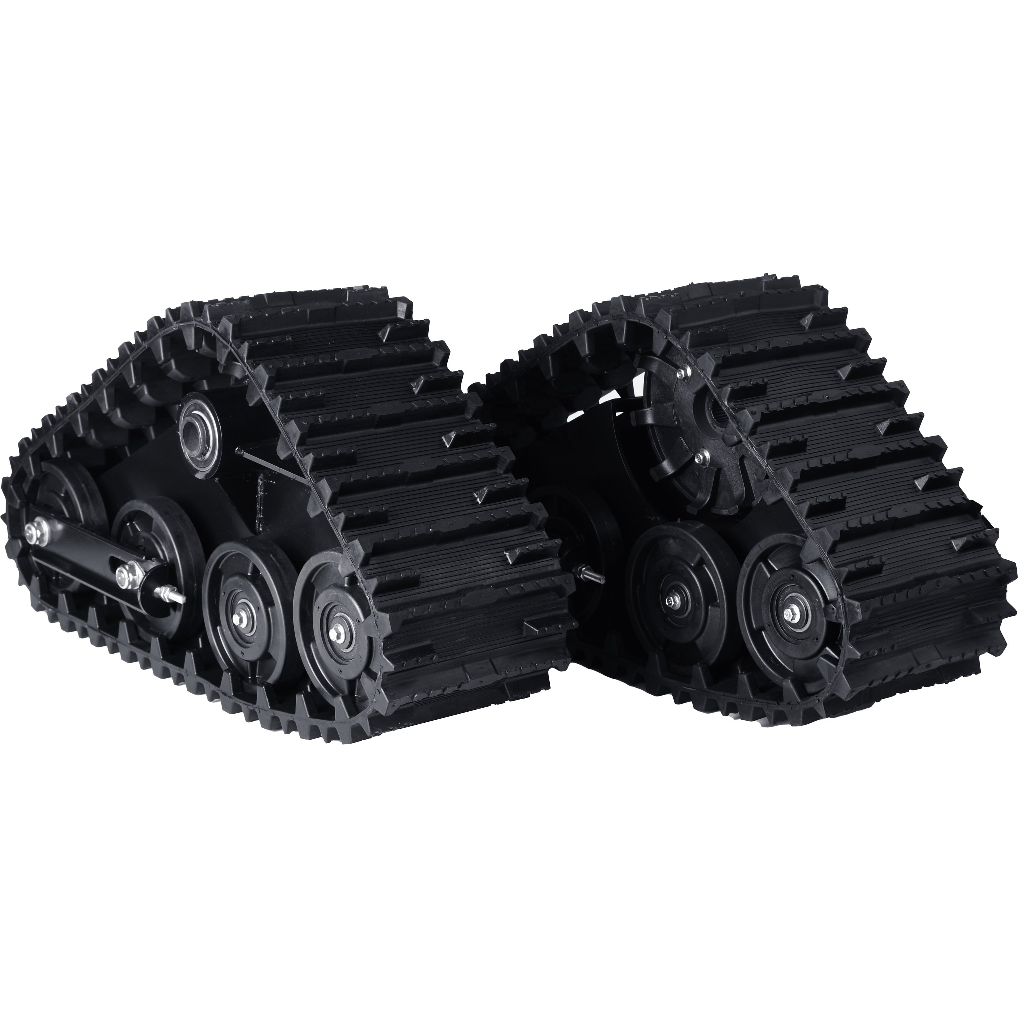 Rubber Track Wheels Sets for ATV UTV Buggy Snowmobile Quad Dirt Bike Electric Motorcycle Sand Snow Track System