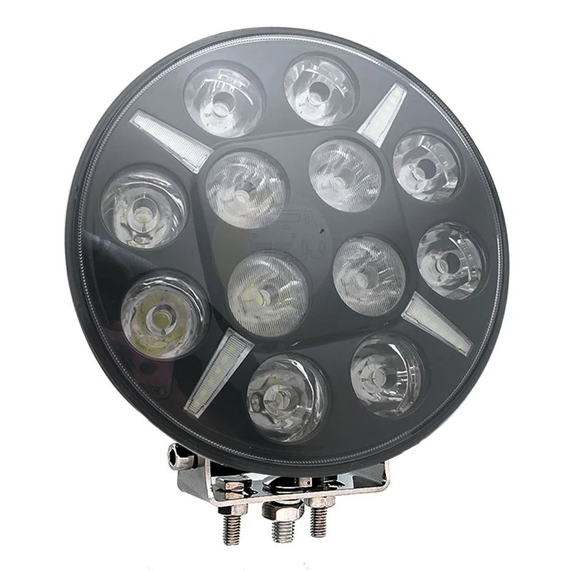Hot Selling Round 9 Inch Amber White Drl Spotlight Light Led Driving Light Truck Car UTV ATV Auto Led Work Light System