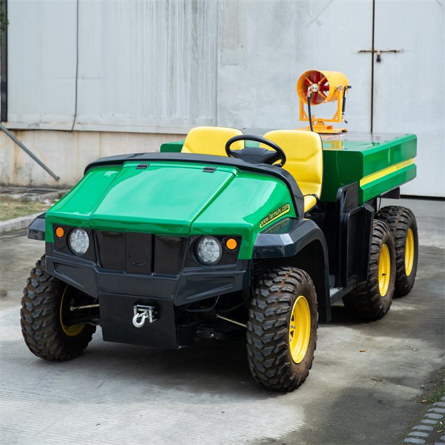 Eco-friendly ATV Electric Utility Car UTV 5KW AC Motors Electric Golf Course Sprayers Factory Price