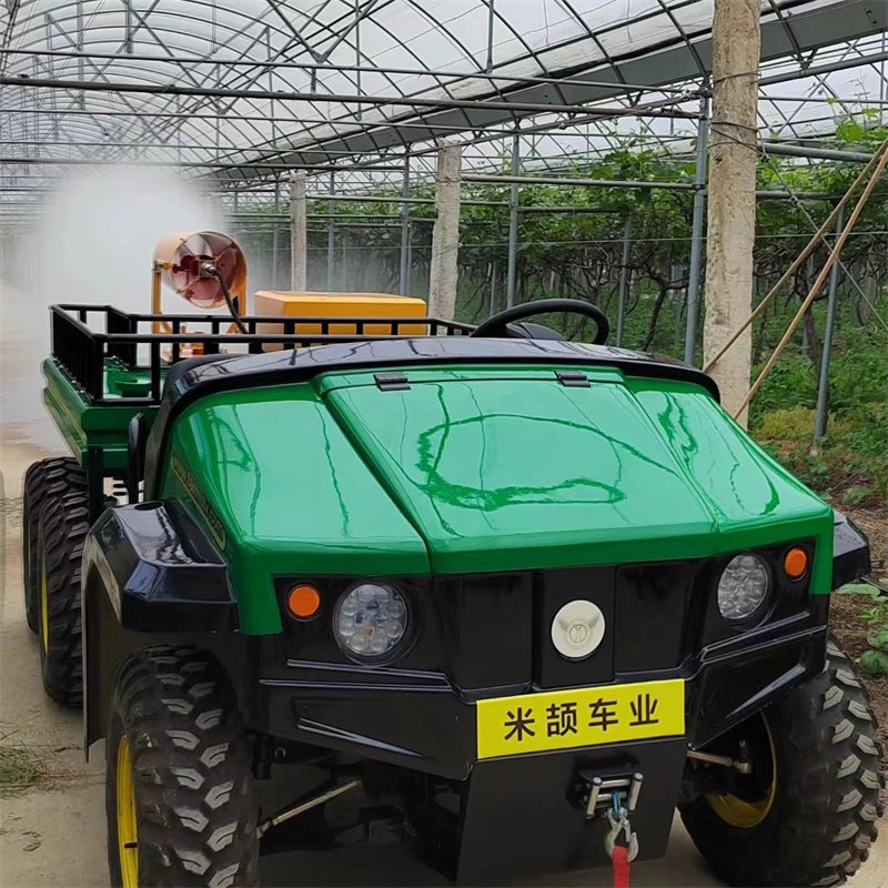 Eco-friendly ATV Electric Utility Car UTV 5KW AC Motors Electric Golf Course Sprayers Factory Price
