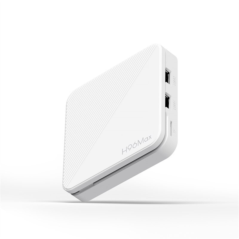 H96 Max Allwinner H313 2gb 16gb White Box Android 14 ATV BT Voice Remote Android 4k Cheaper Tv Box