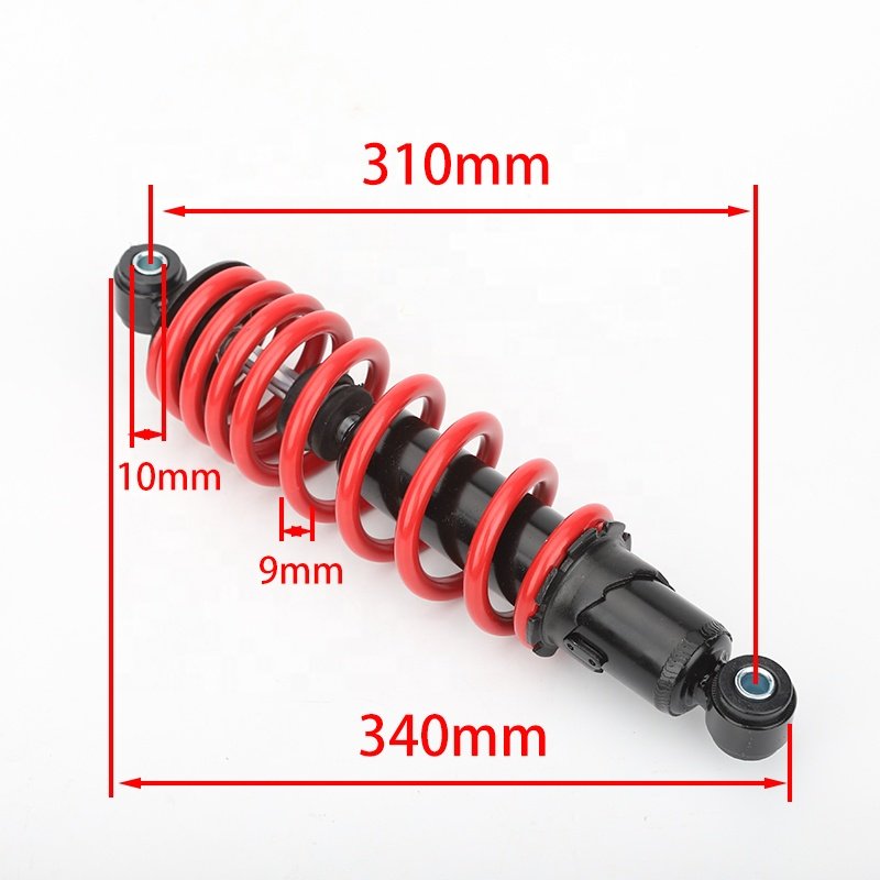 Customized 310mm Rear Shock Absorber 9MM Spring for Motorcycle 50cc 70 90 110 125cc Dirt Pit Bike ATV Go Kart