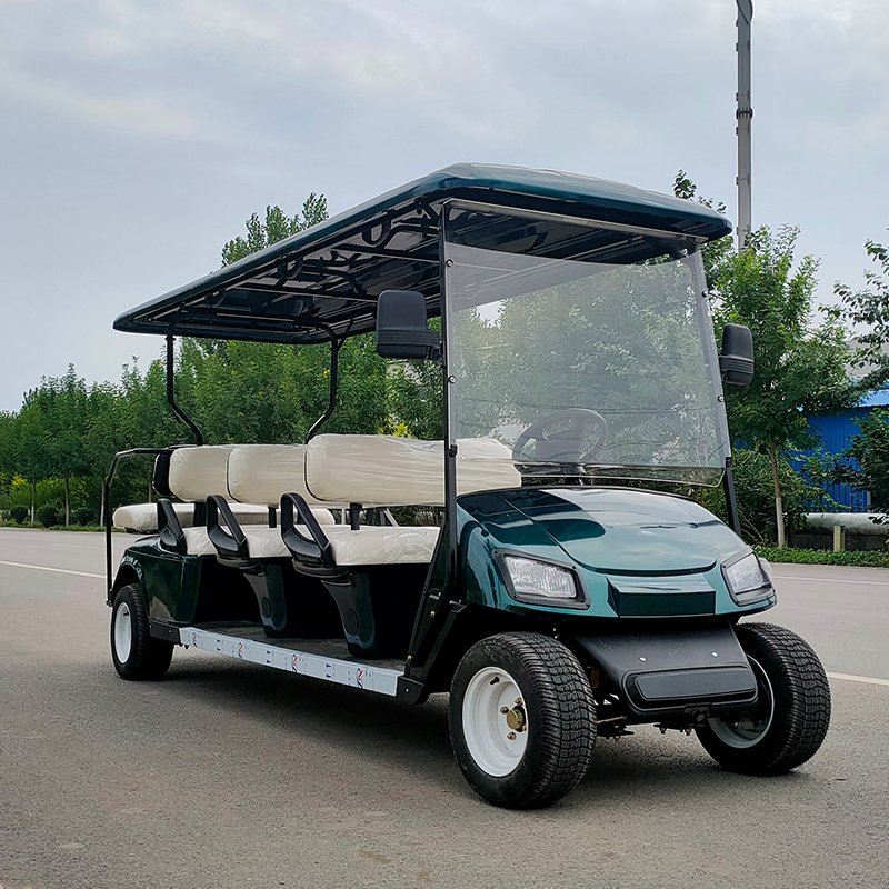 2024 New Energy 6 Seater Customized 7.5KW AC Motor Battery 30mph Lifted Off Road Electric Golf Carts