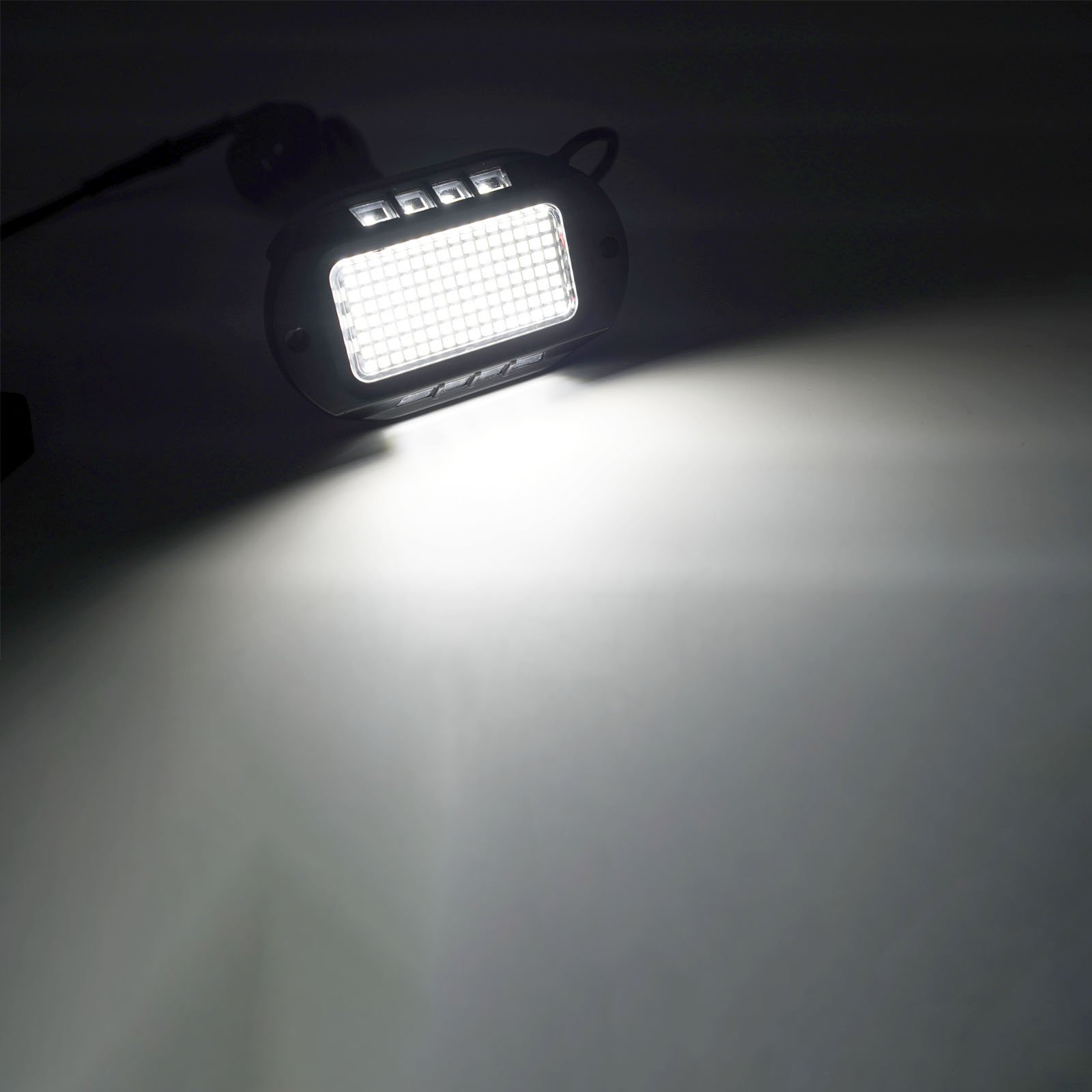 Kingshowstar a Sample for Test 144 LED Car Rock Lights Pure White Rock Lights for Truck Off-Road ATV