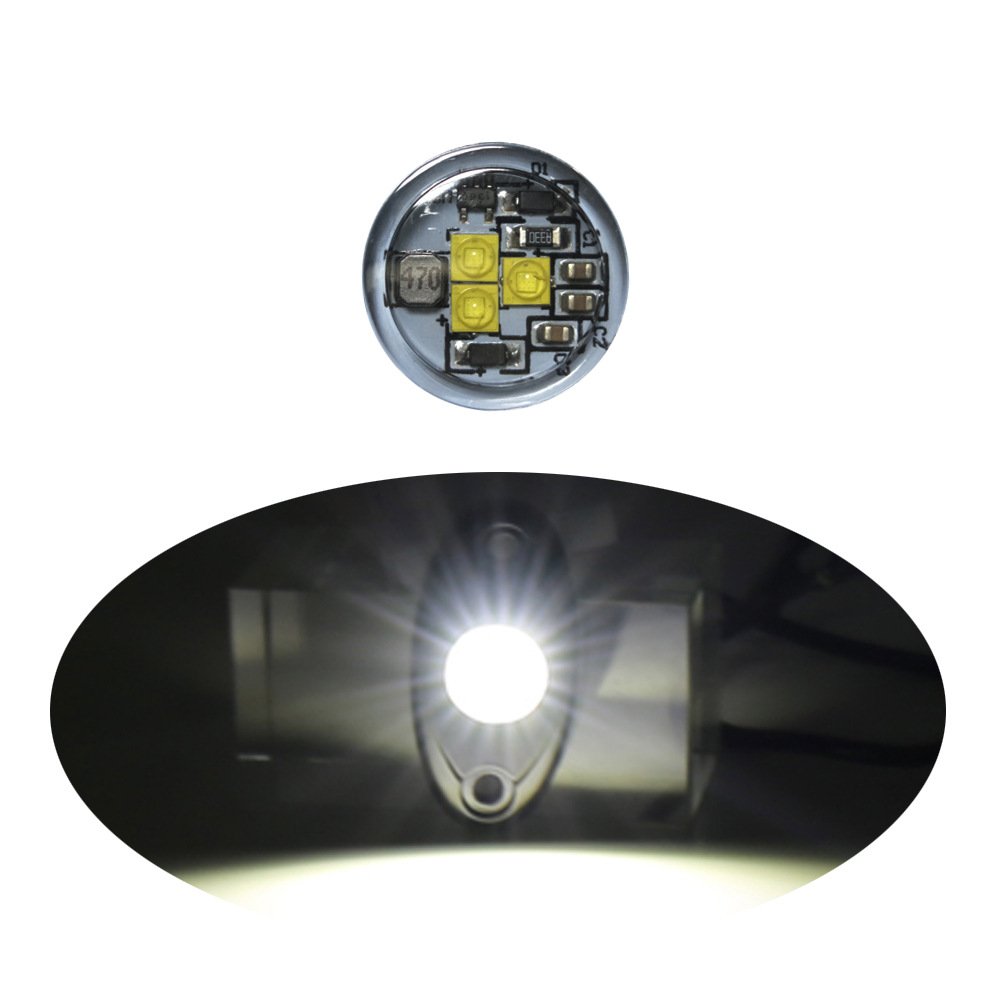 Super Bright Waterproof IP67 Car Accessories 9W LED Rock Light for Underglow Off Road Trucks ATV 4x4 Pickup