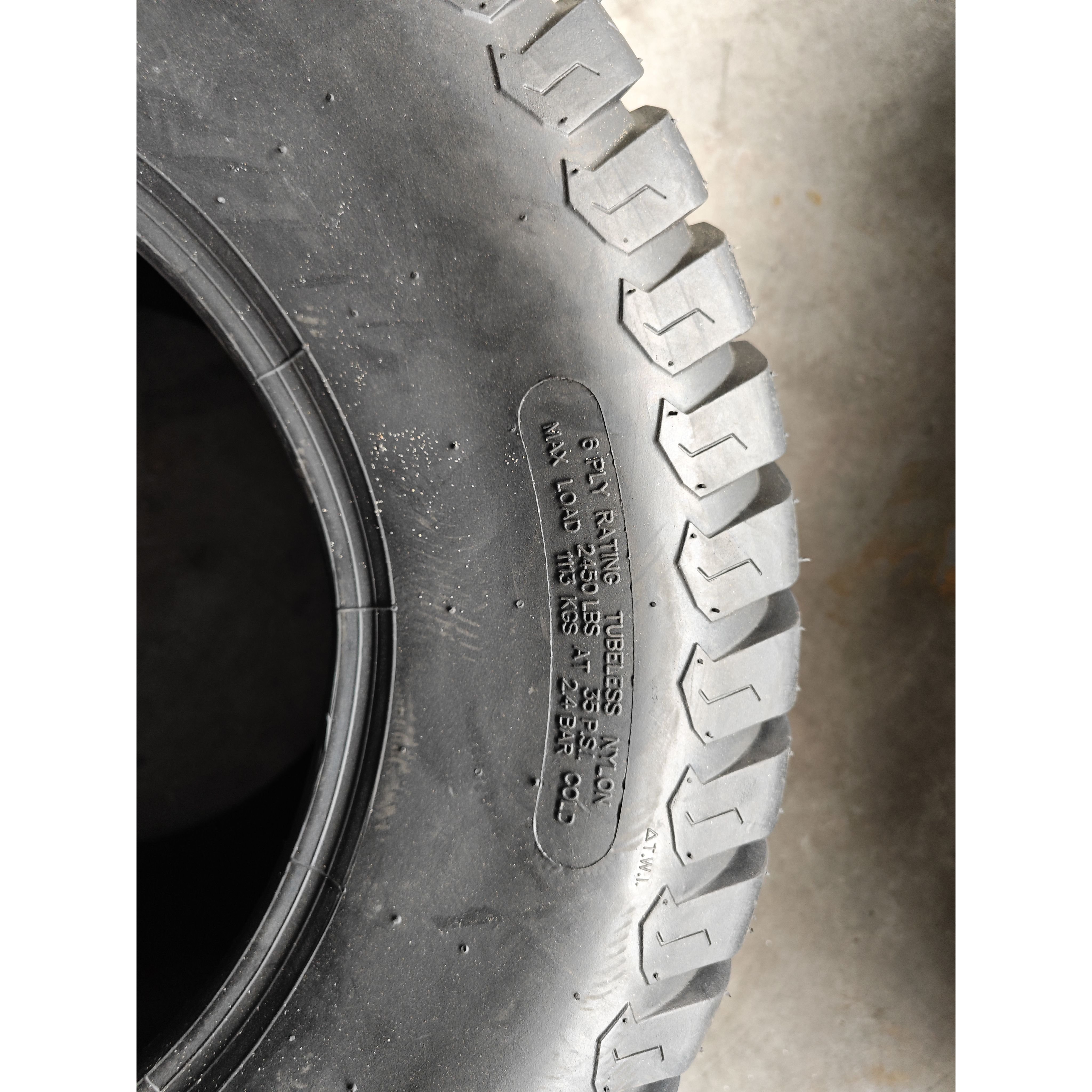 WANDA Lawn Mower Garden P332 26*12-12 6ply Trolley Tires Agriculture Tractor Tires Turf Tires ATV/UTV Parts