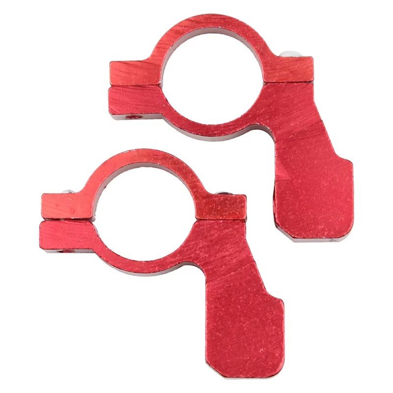 Motorcycle Bike ATV Rear View Mirror Bracket Mount Adapter Holder Clamp Screw CNC Aluminum 22mm 7/8" Handlebar Universal