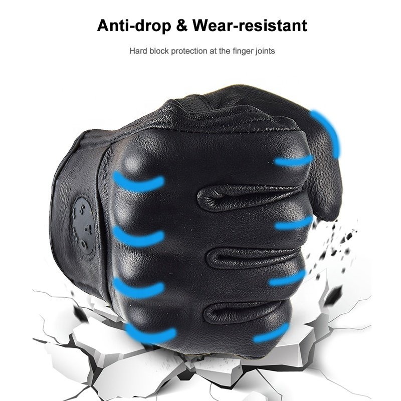 SUOMY Men Women Motorcycle Riding Leather Gloves Carbon Cycling Racing Winter Gloves Summer Motorbike Motocross ATV Motor Gloves