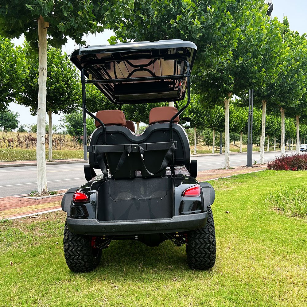 Factory Electric Golf Cart 4 6 Seater Off-Road Golf Car Street 72V Lithium Battery ATV