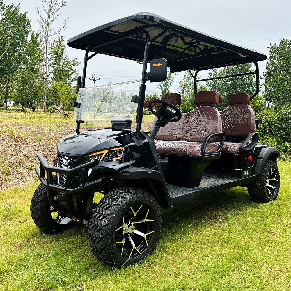Factory Electric Golf Cart 4 6 Seater Off-Road Golf Car Street 72V Lithium Battery ATV
