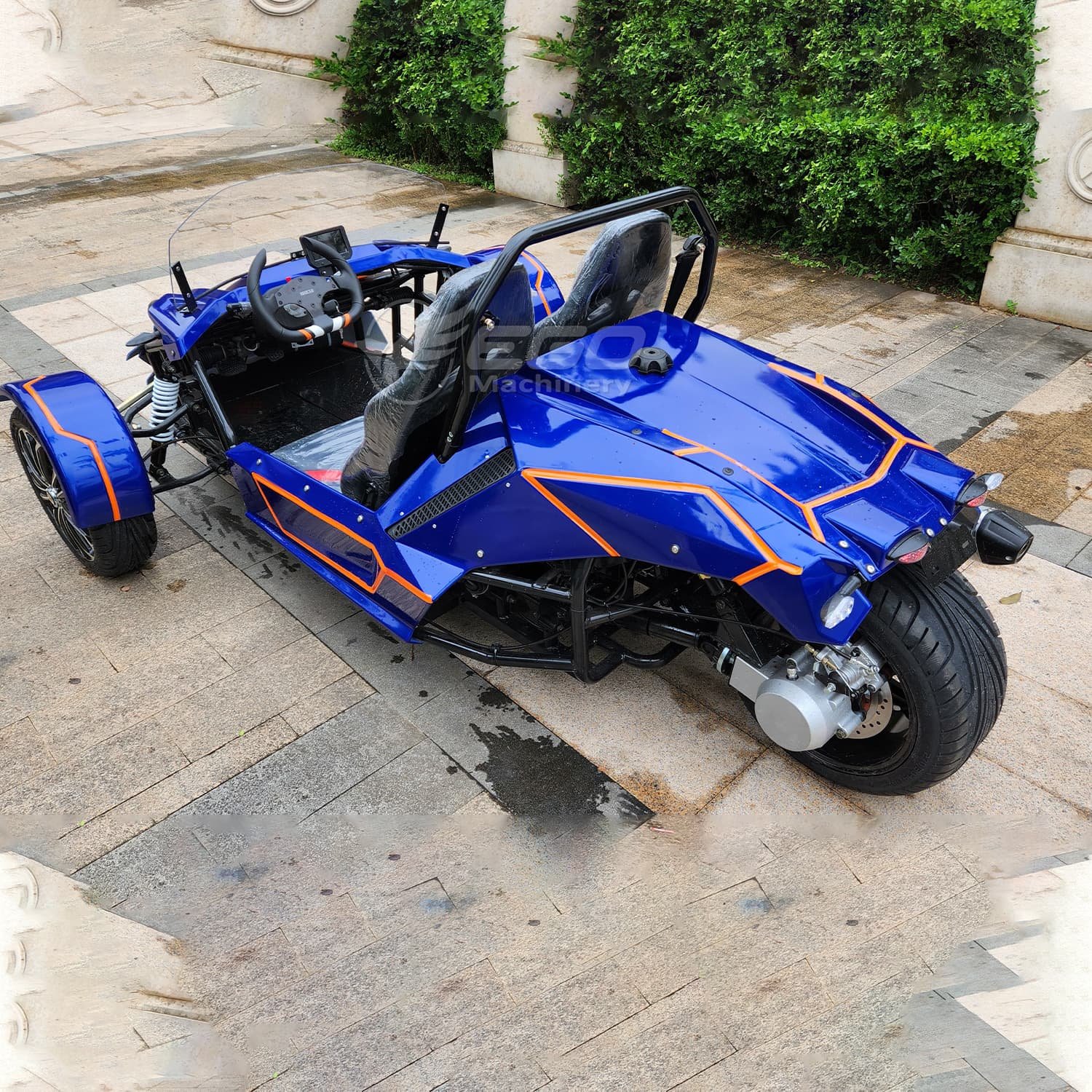 Electric Buggy Three-wheeled Electric Vehicle 3 Wheel Motorcycle Go Kart Electric Mini Jeep Utv Go-Kart Buggy for Sale