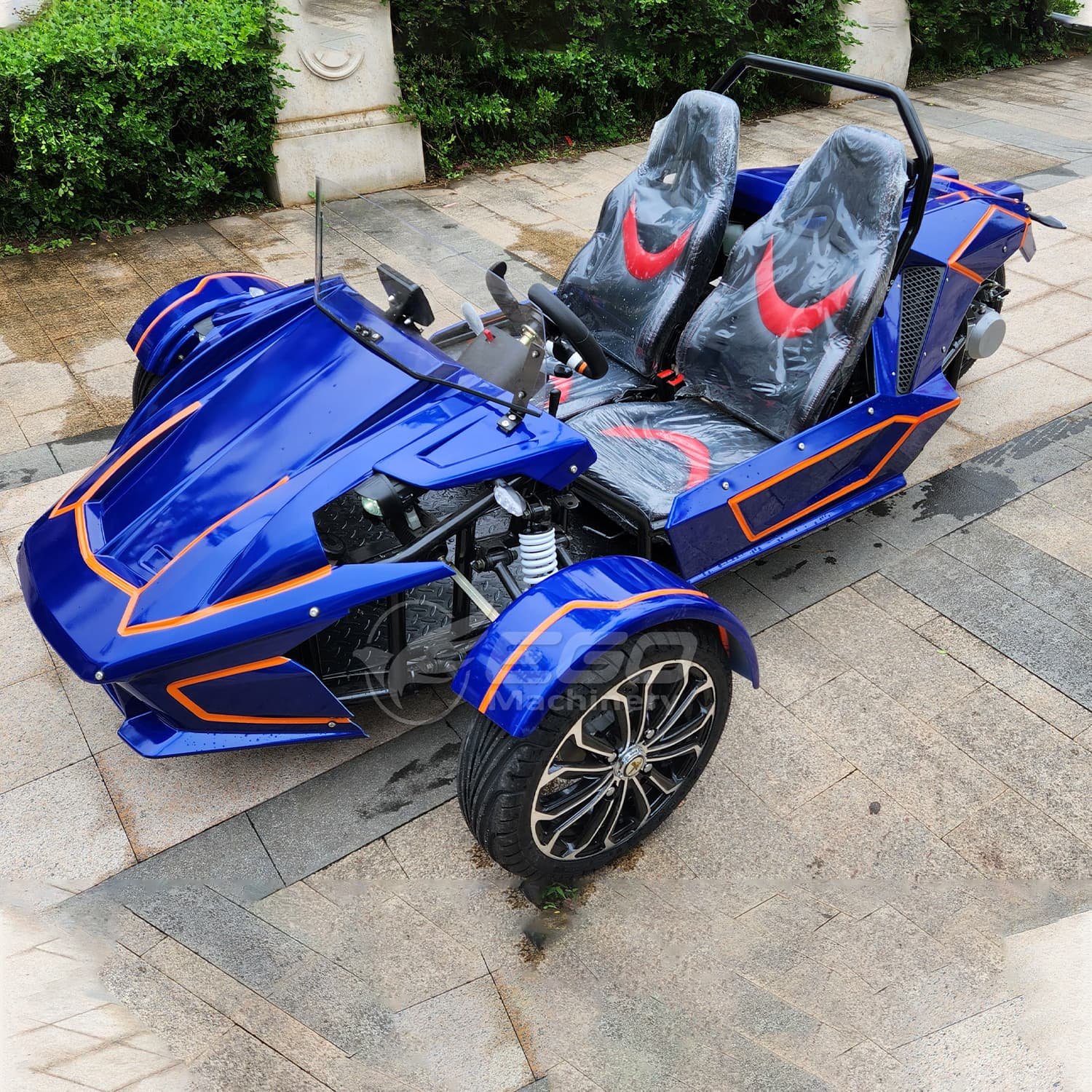 Electric Buggy Three-wheeled Electric Vehicle 3 Wheel Motorcycle Go Kart Electric Mini Jeep Utv Go-Kart Buggy for Sale