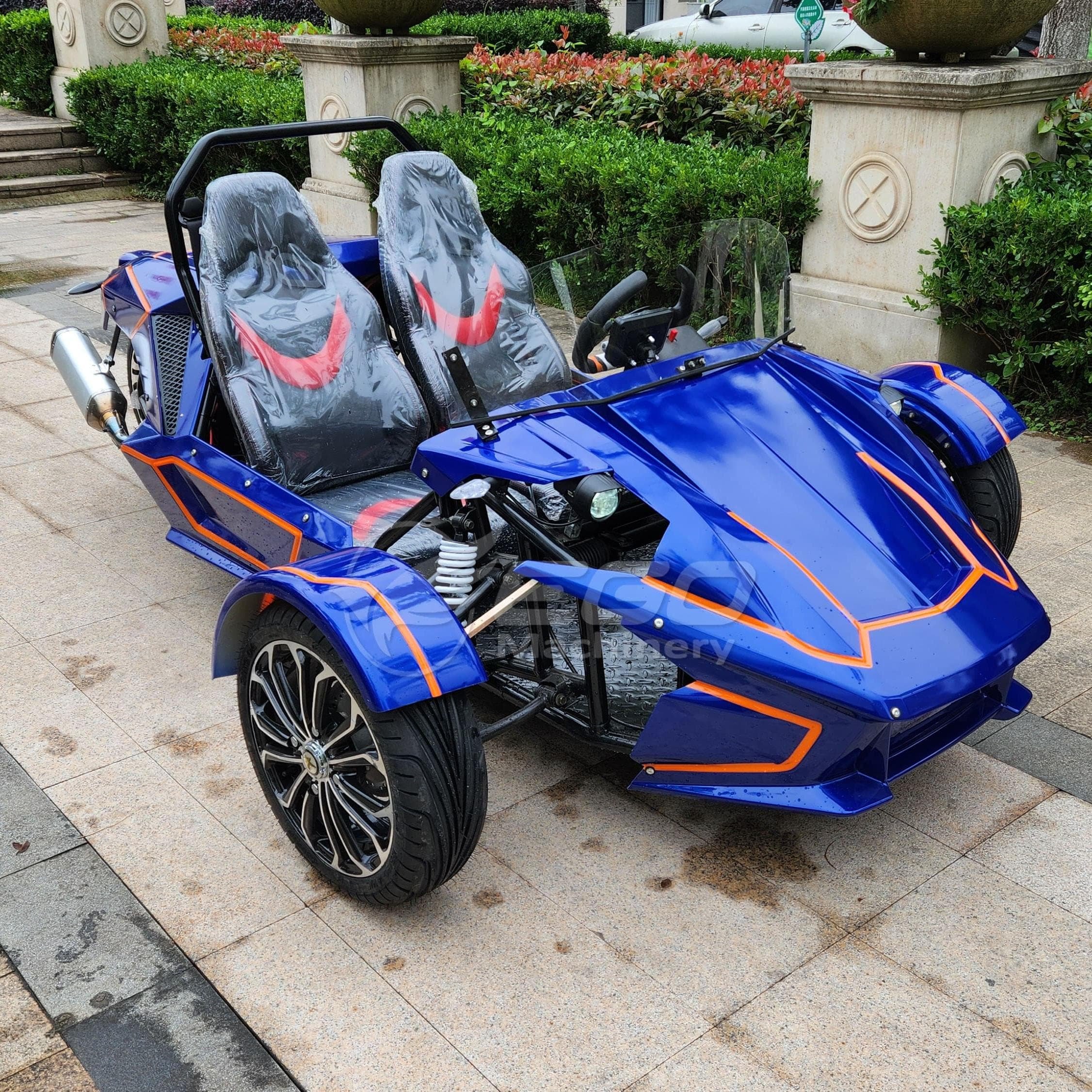 Electric Buggy Three-wheeled Electric Vehicle 3 Wheel Motorcycle Go Kart Electric Mini Jeep Utv Go-Kart Buggy for Sale