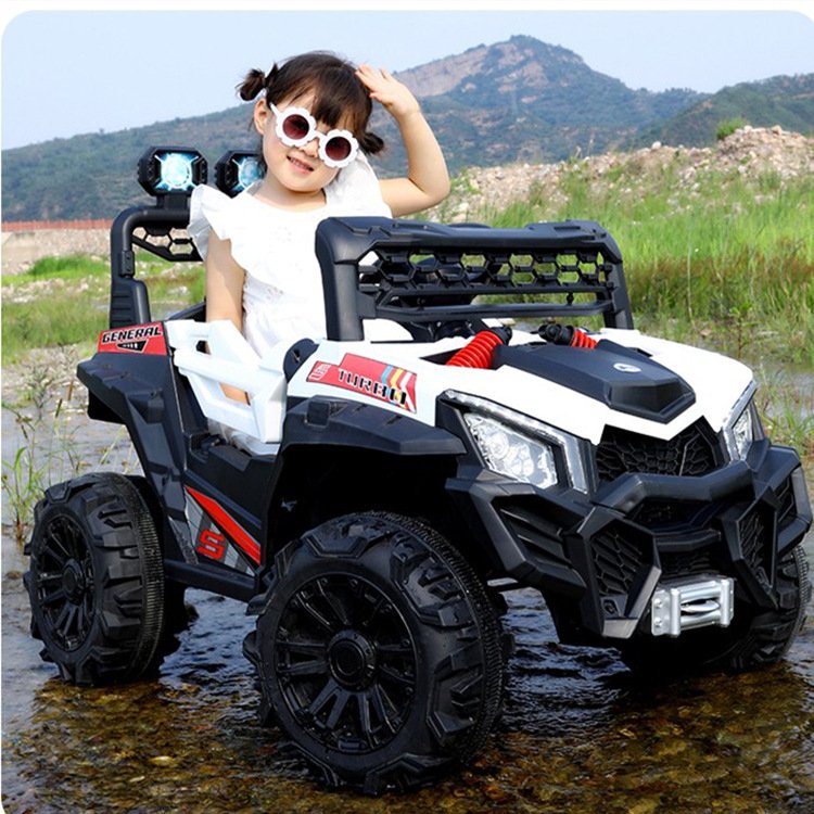 Children's Electric Car Four-wheel Off-road Remote Control Toy Car Boys and Girls Four-wheel Drive Baby Stroller ATV