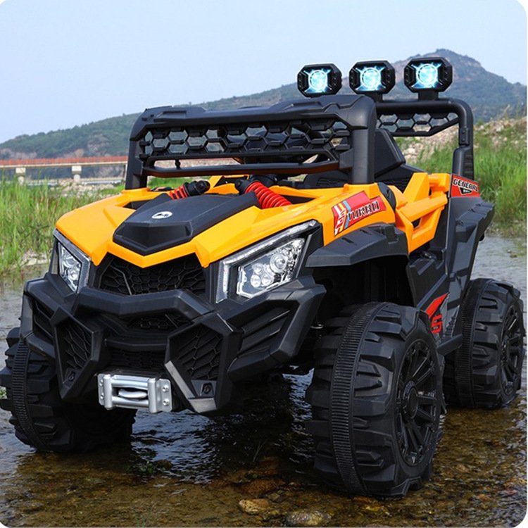 Children's Electric Car Four-wheel Off-road Remote Control Toy Car Boys and Girls Four-wheel Drive Baby Stroller ATV