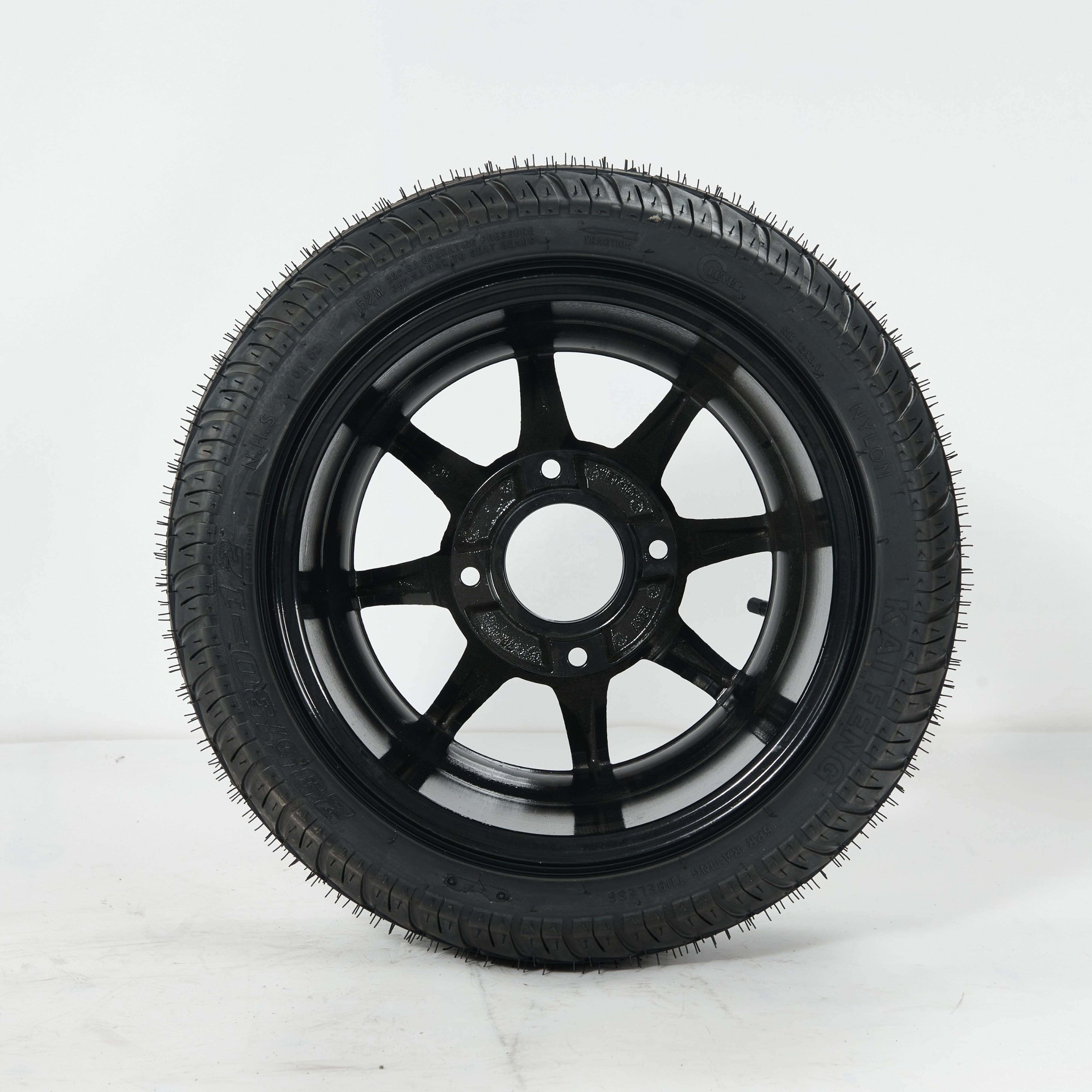 Wholesale 235/30-12 ATV UTV Quad Buggy Tire with Aluminum Alloy Rim 12 Inch Road Racing Tyre Assemble Wheel for 200cc 250cc ATV