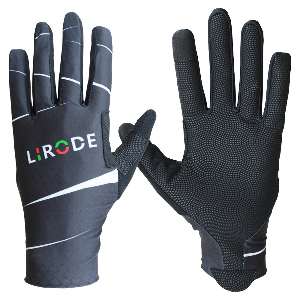 Premium Non Slip L-Grip Fabrics Palm Simracing Kart Driving Karting Gloves Custom Adult Youth Sim Racing Gloves for Sim Racers