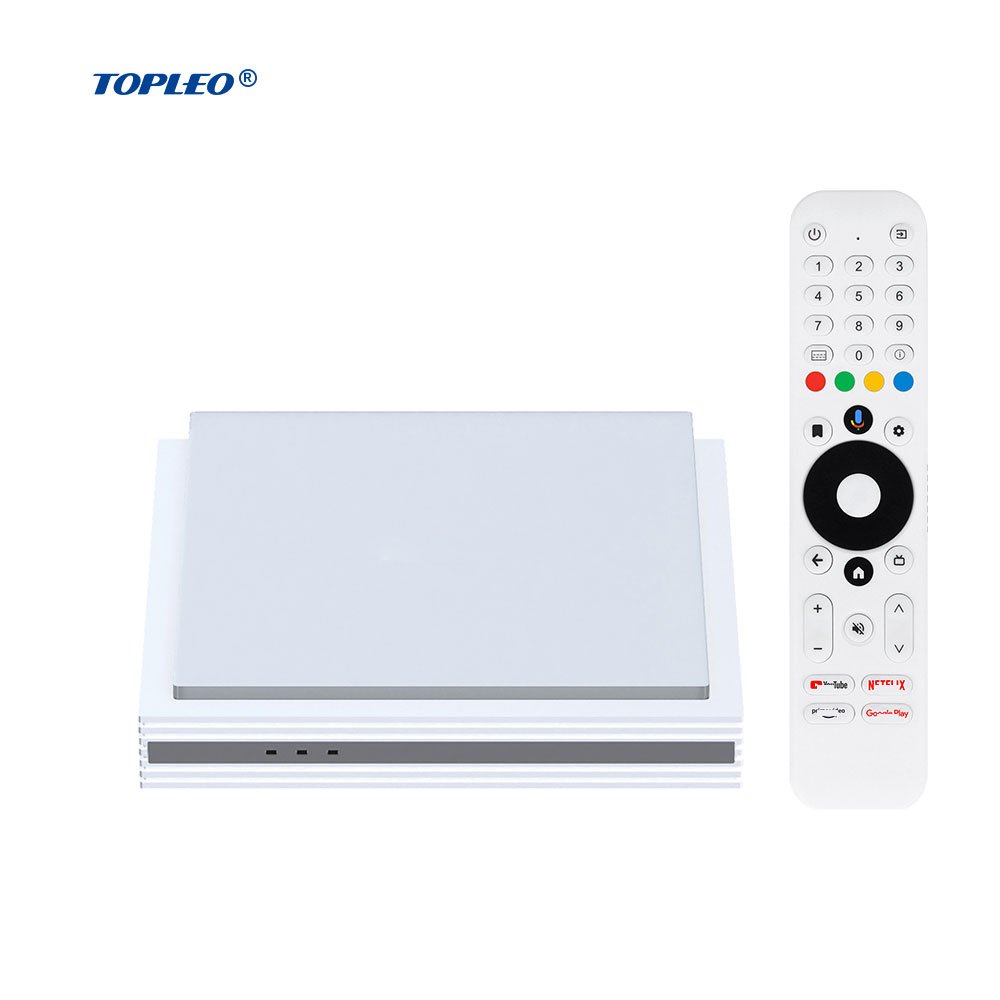 Topleo Atv Box KM2 PLUS Deluxe Supports 4K Video Decoding Machine Boxing Tv Box Android Certificado Box Atv