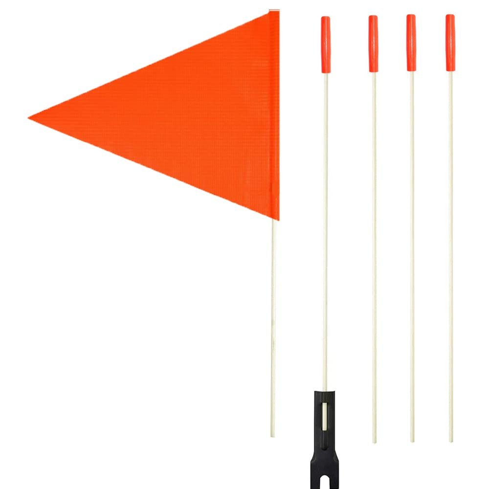 2024 Hot Selling Good Quality Cheap Polyester Custom Design logo Atv Flags with Pole