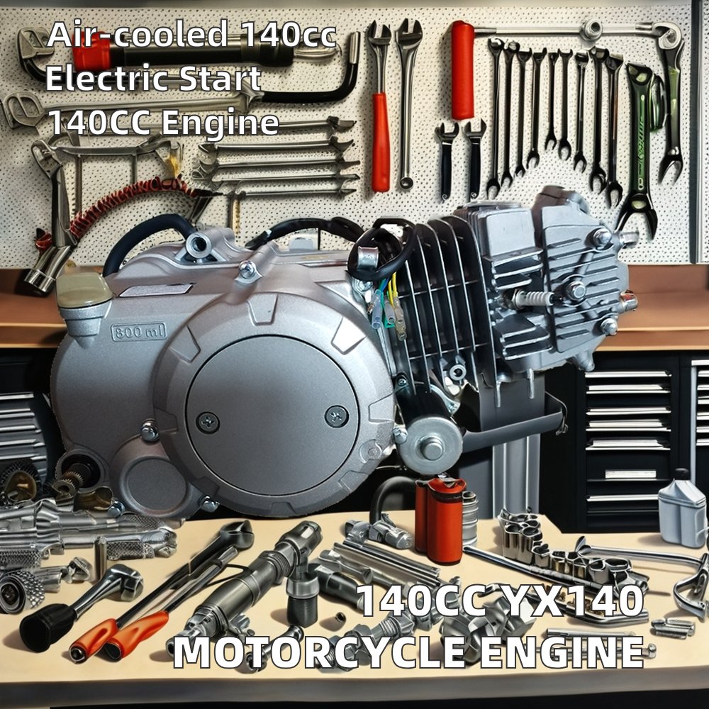 YX140 140cc Motorcycle Engines New Single Cylinder Air Cooled Automatic Manual Clutch CDI Ignition Kick Start for ATV
