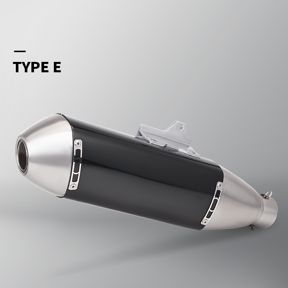 Motorcycle Exhaust Universal Escape Moto 51mm Motocross Muffler FMF Pitbike ATV Scooter for CRF150F CRF250F EXC WR450 RC390 S118