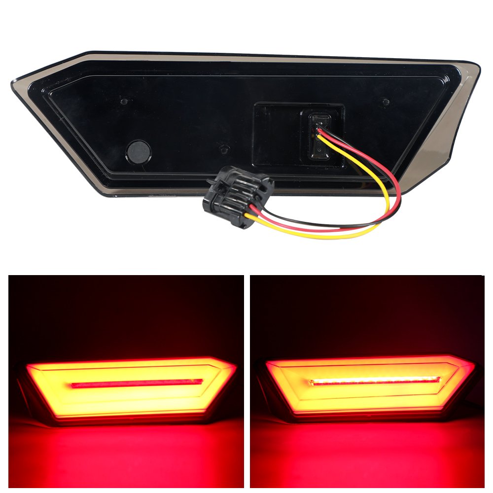 ATV UTV Parts Red Rear Lamp Running Brake Light Led Tail Light For Polaris RZR Trail S 900 RZR Trail S 1000-EPS/Premium/Ultimate