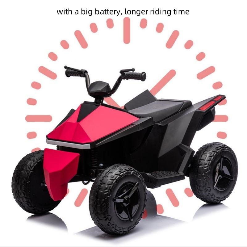 Electric All-terrain ATV Children's Electric Vehicle Off-road Vehicle Four-wheel Drive Remote-controlled Baby Toys