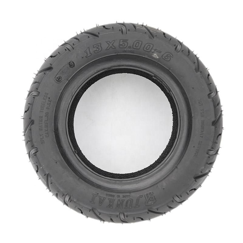 Off-road Vehicle Motorcycle Lawn Mower Golf Cart ATV/UTV Tire 13*5.00-6 Pneumatic Rubber Tubeless Wheel