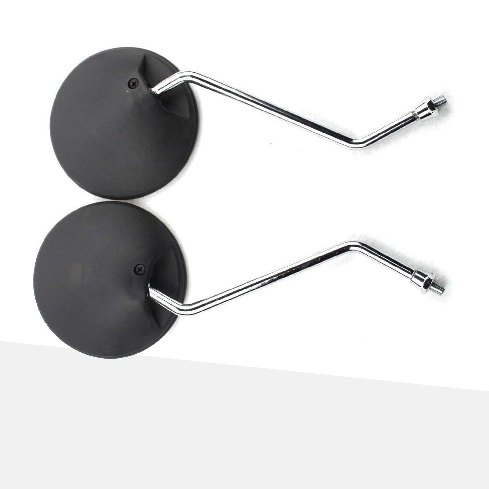 GOOFIT 8mm Round Rearview Mirror for 50cc 70cc 90cc 110cc 125cc 150cc 200cc 250cc ATV Quad Scooter Motorcycle Side Mirror