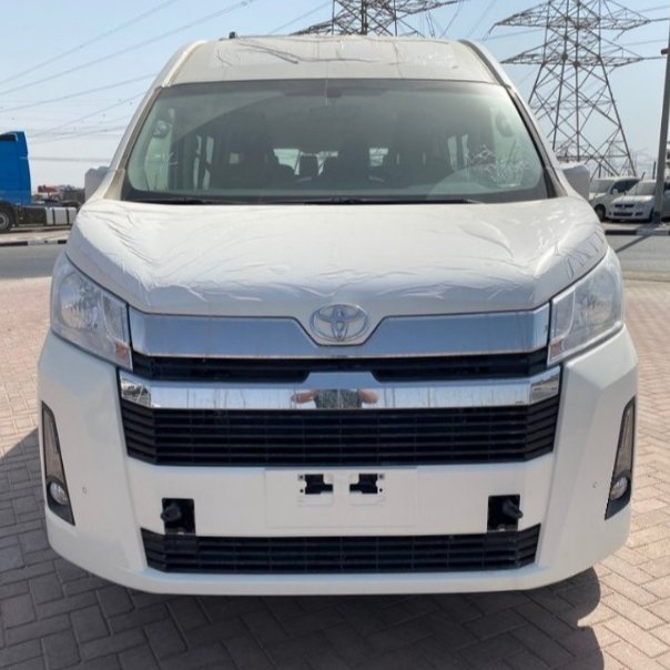 2022 Toyota Hiace Van with Left Hand Drive Manual Gearbox and Leather Seats Dark Interior Aspire Model