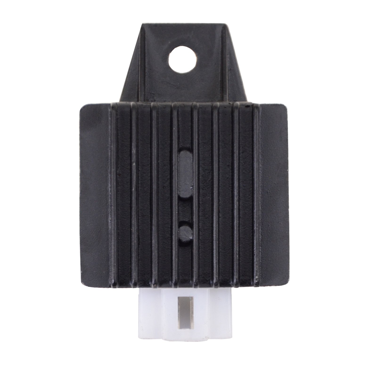 GOOFIT 12V 4-pin DC Full-Wave Motorcycle Voltage Rectifier Regulator Replacement for GY6 50cc-150cc ATV Scooter Pit Dirt Bike