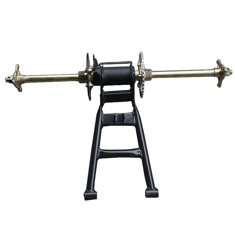 GO KART KARTING ATV UTV Buggy 43CM Steering Gear Rack Pinion U Joint Tie Rod With Steering Wheel
