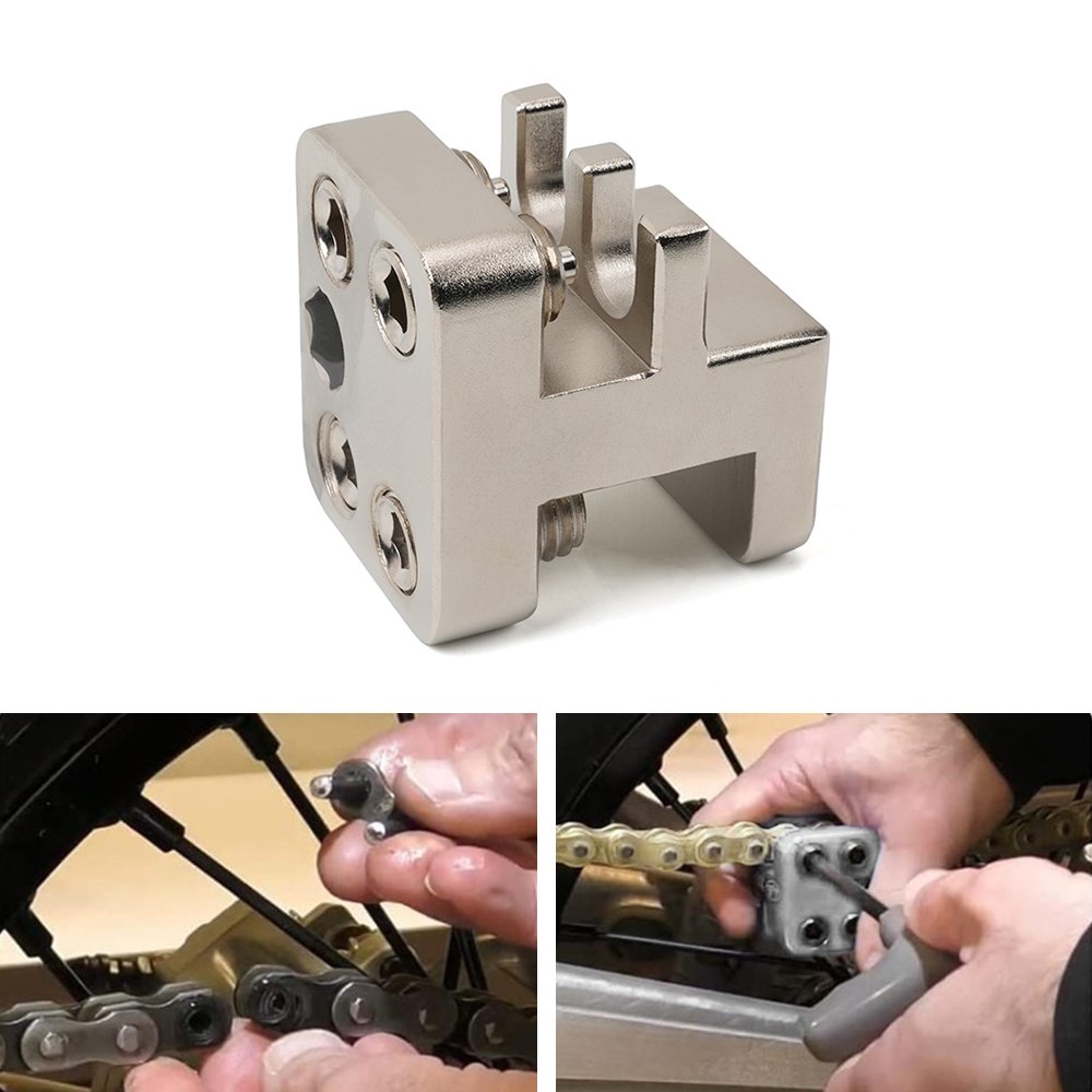 Professional Chain Press Tool Master Link 520/525/530 Sideplate Motorcycle ATV DIRT BIKE