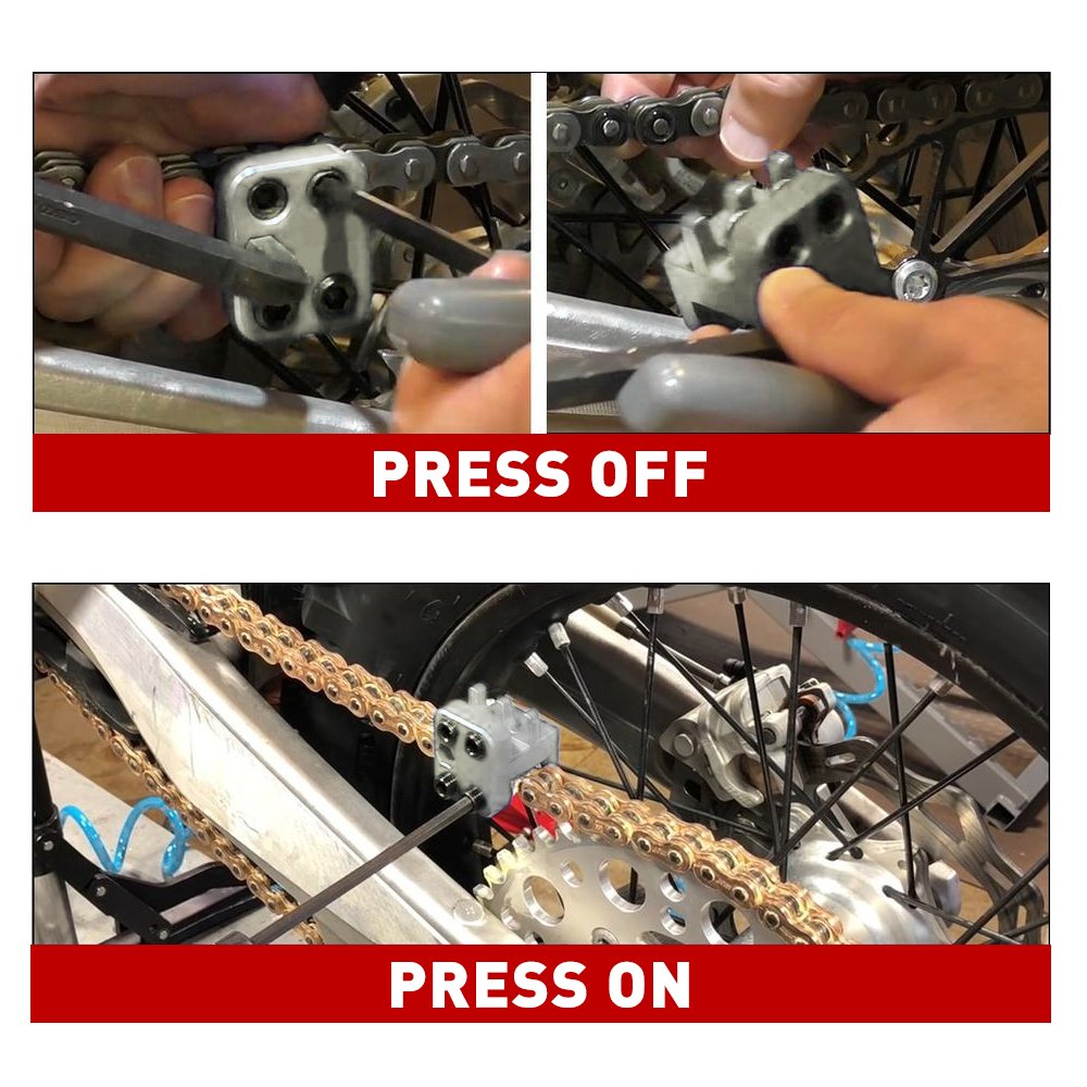 Professional Chain Press Tool Master Link 520/525/530 Sideplate Motorcycle ATV DIRT BIKE