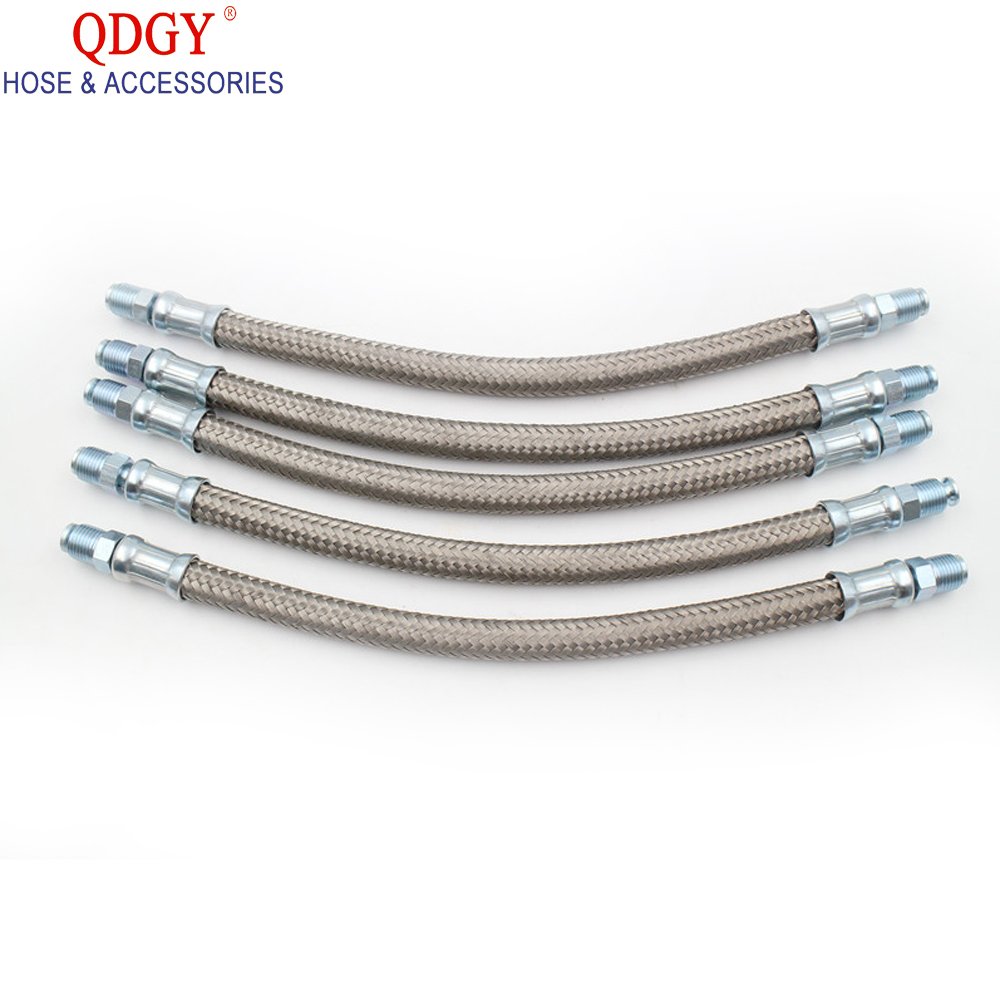 High Pressure Standard an Clear Flexible Stainless Steel Braided Fuel Water AC Air Coolant Exhaust Ice Brake Line Hose Pipe Reel