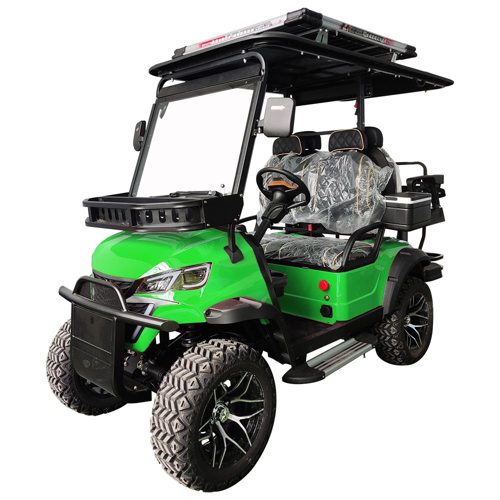 4 Seater Electric or Gasoline Go Kart for Adults for Sale Legal Golf Cart Electric Buggy 72v Lithium Ion Gol