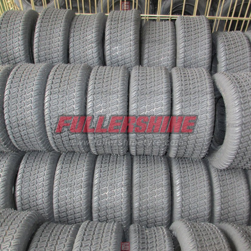 Rough Turf Grass Pattern Golf Car Tyre/Tire/Wheel with White Steel Rim 18x8.50-8/18X8.50-8/18*8.50-8