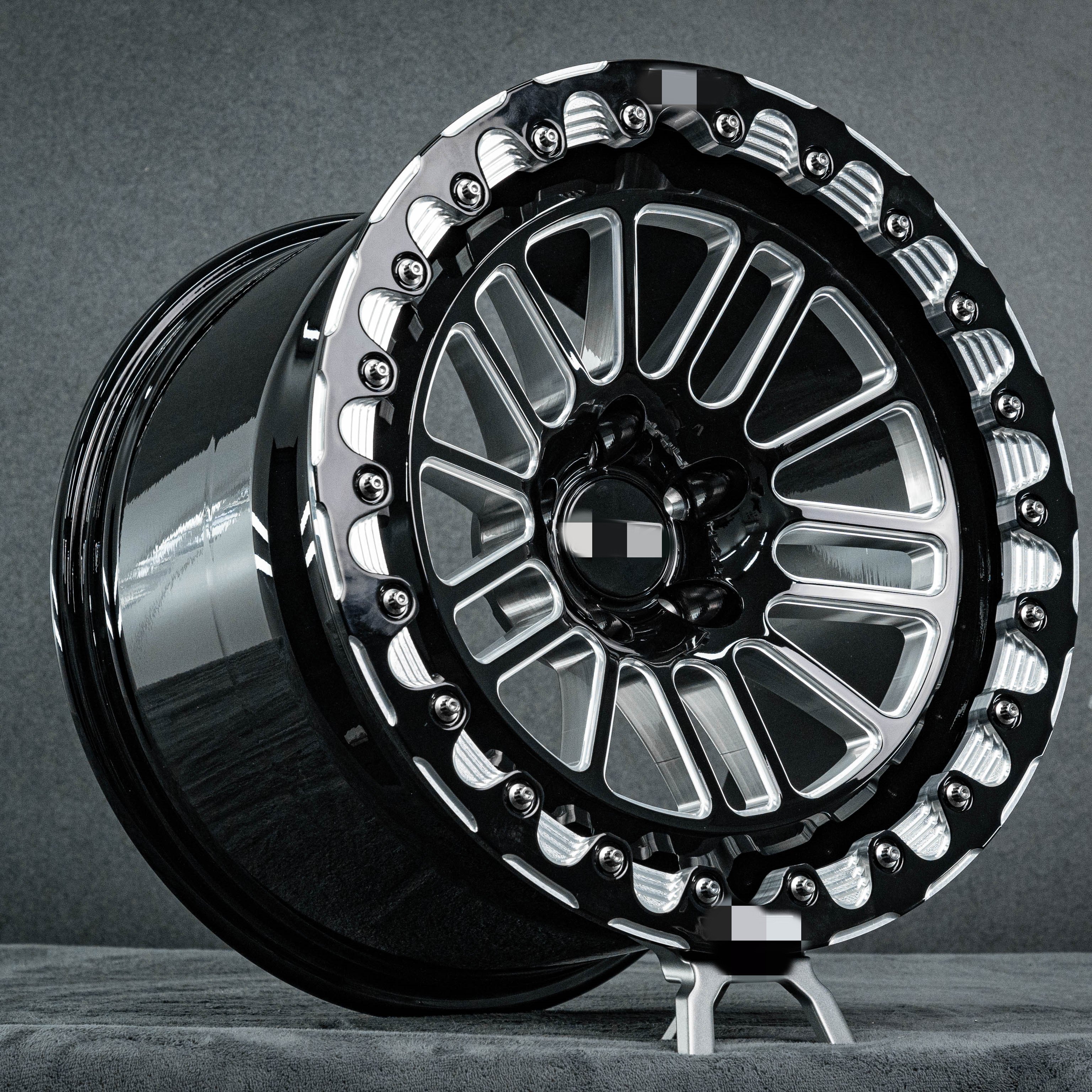 China customized ATV&UTV 17 18 19 20 Inch 6x1397 Forged Aluminum Alloy Wheels Offroad 17 18 19 20 for jeep GMC RAM Ford