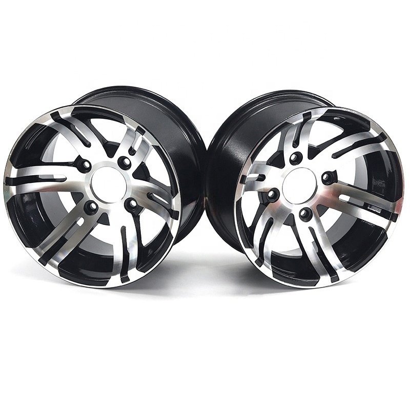 Factory Custom ATV Parts Front Rear Alloy Rims 12 Inch Tires Hub Offroad Aluminum Wheels Hub 25x8-12 25X10-12